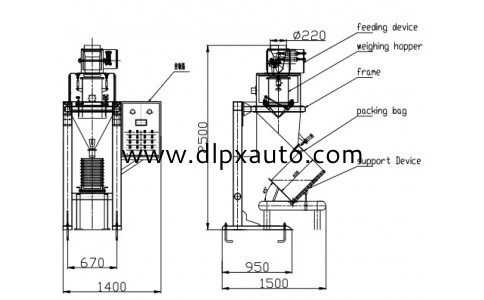 自流式閥口包裝機