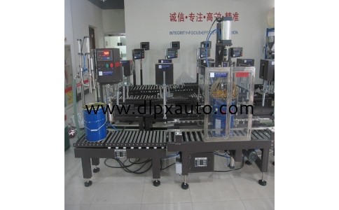 化學液體灌裝機 25升定量稱重灌裝機