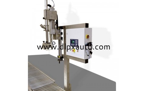 自動裝桶壓蓋機 1000升真石漆壓蓋機