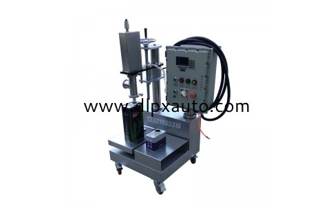 1升自動計量壓蓋機 食用油壓蓋機