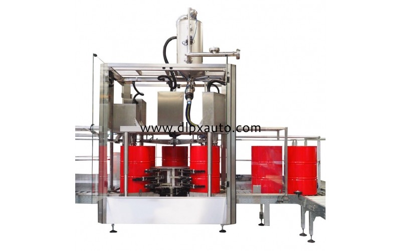 轉(zhuǎn)盤式灌裝封蓋機(jī) 25升 200升灌裝機(jī)