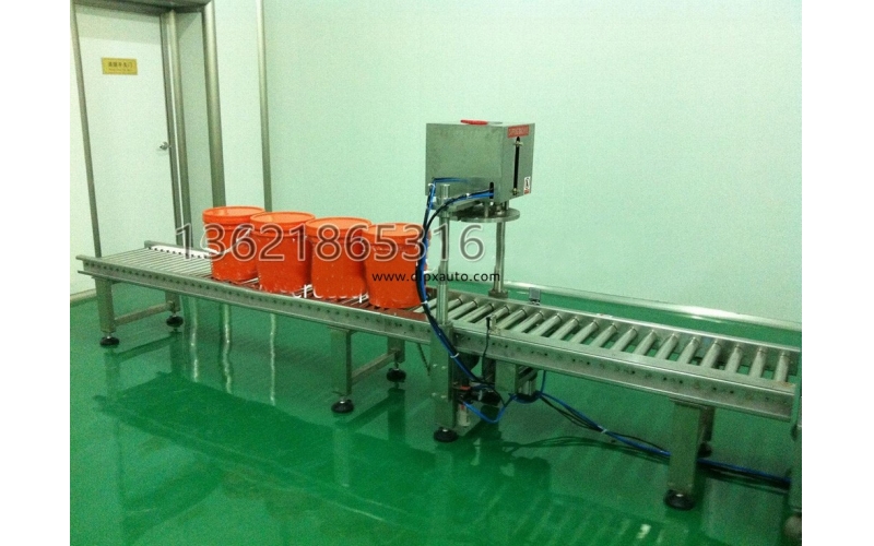 自動(dòng)稱重灌裝線20L雙噴嘴+壓蓋機(jī)