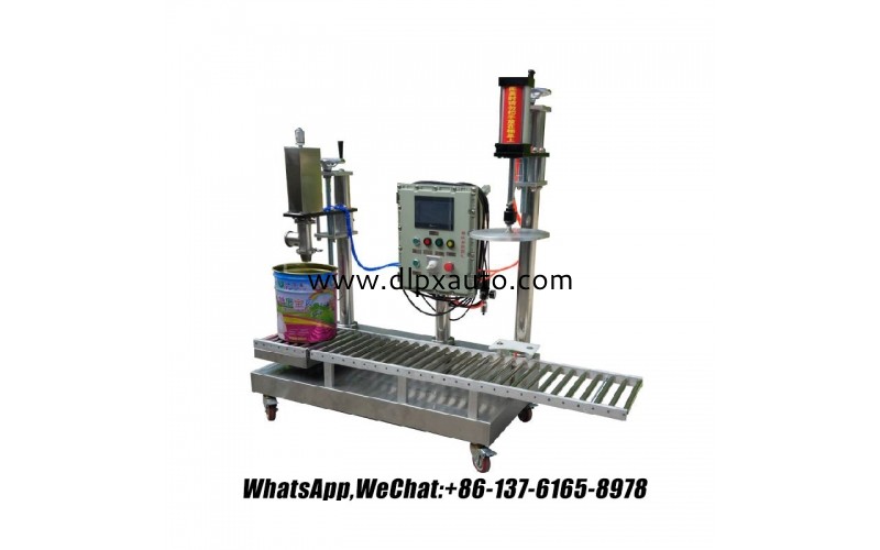 不銹鋼 1000L 潤滑油脂加注設備，帶 PLC 3