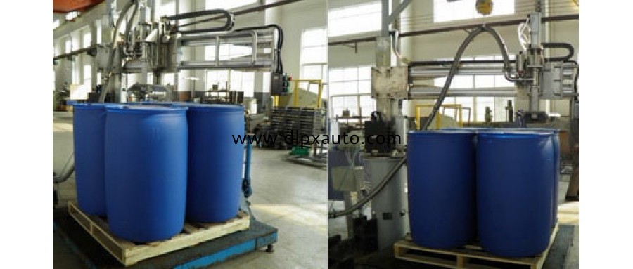 噸桶灌裝機,搖臂式灌裝機,四桶位灌裝機