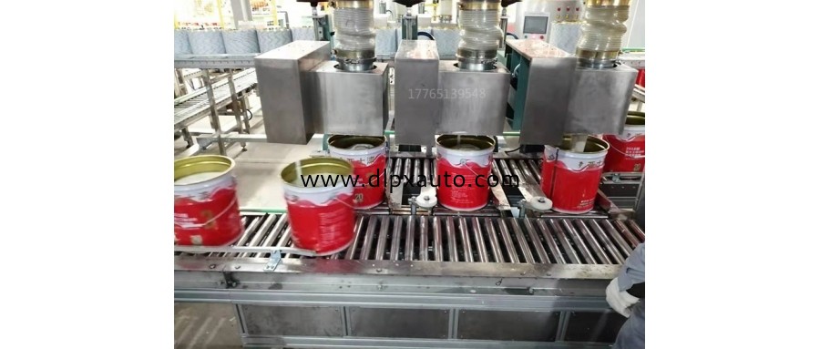 20公斤家具漆敞口桶全自動灌裝機